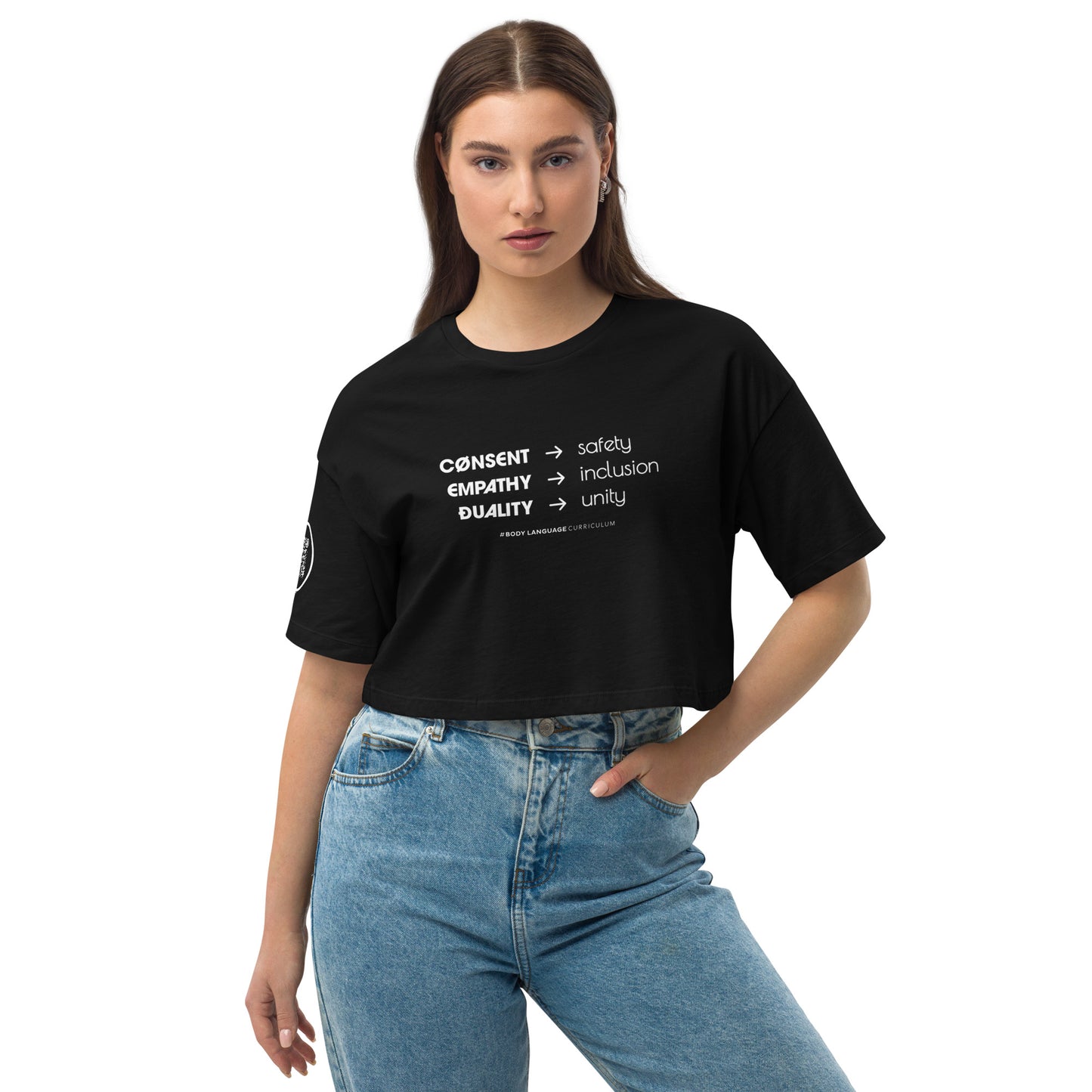 Culture Pillars Loose Crop Top