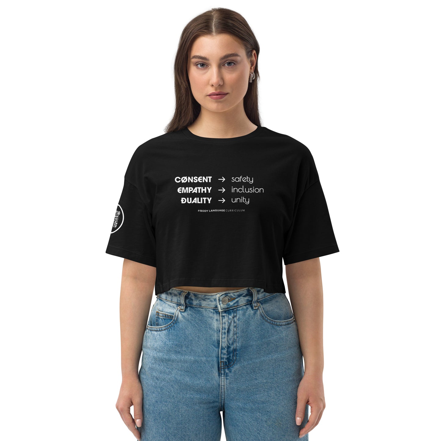 Culture Pillars Loose Crop Top