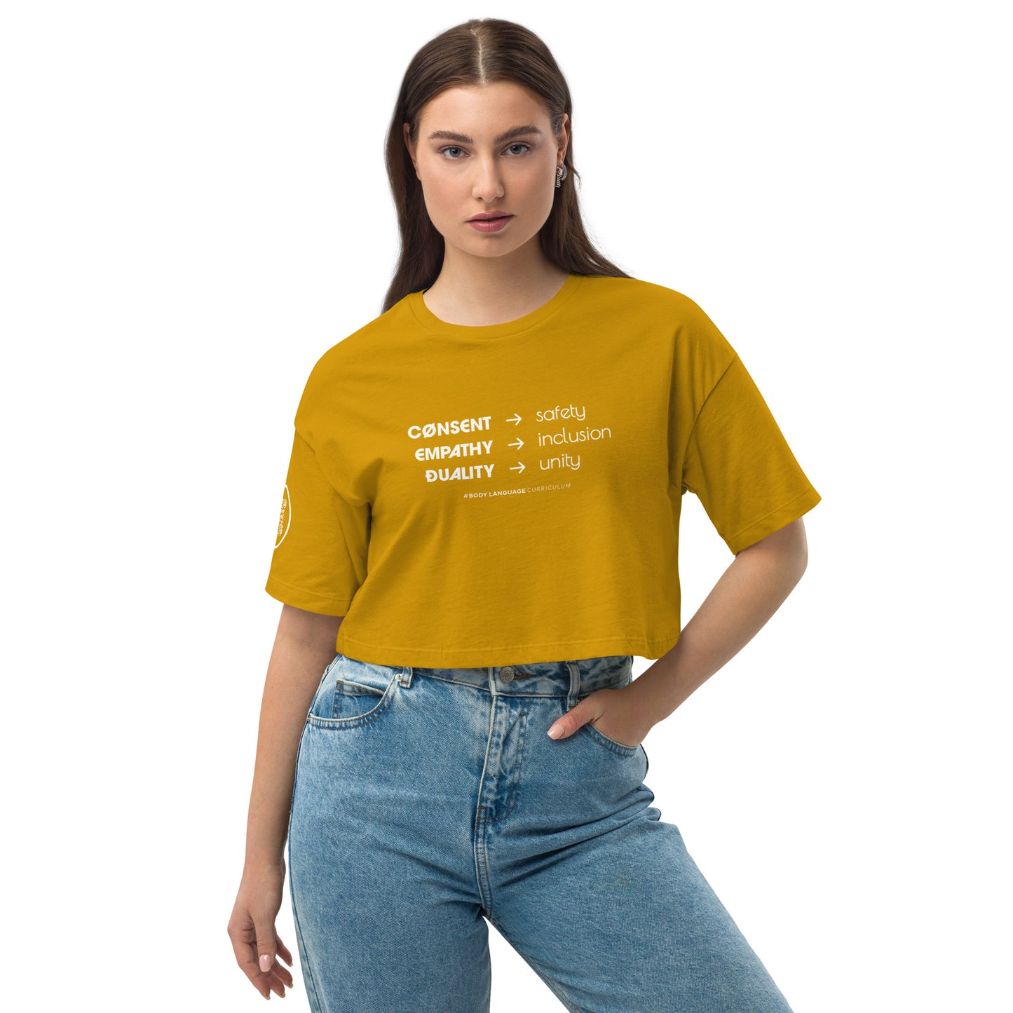 Culture Pillars Loose Crop Top