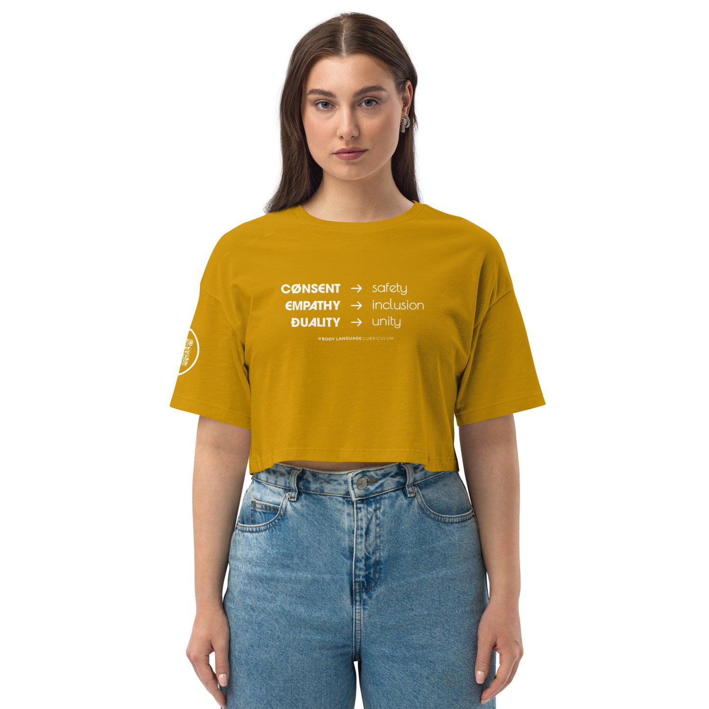 Culture Pillars Loose Crop Top