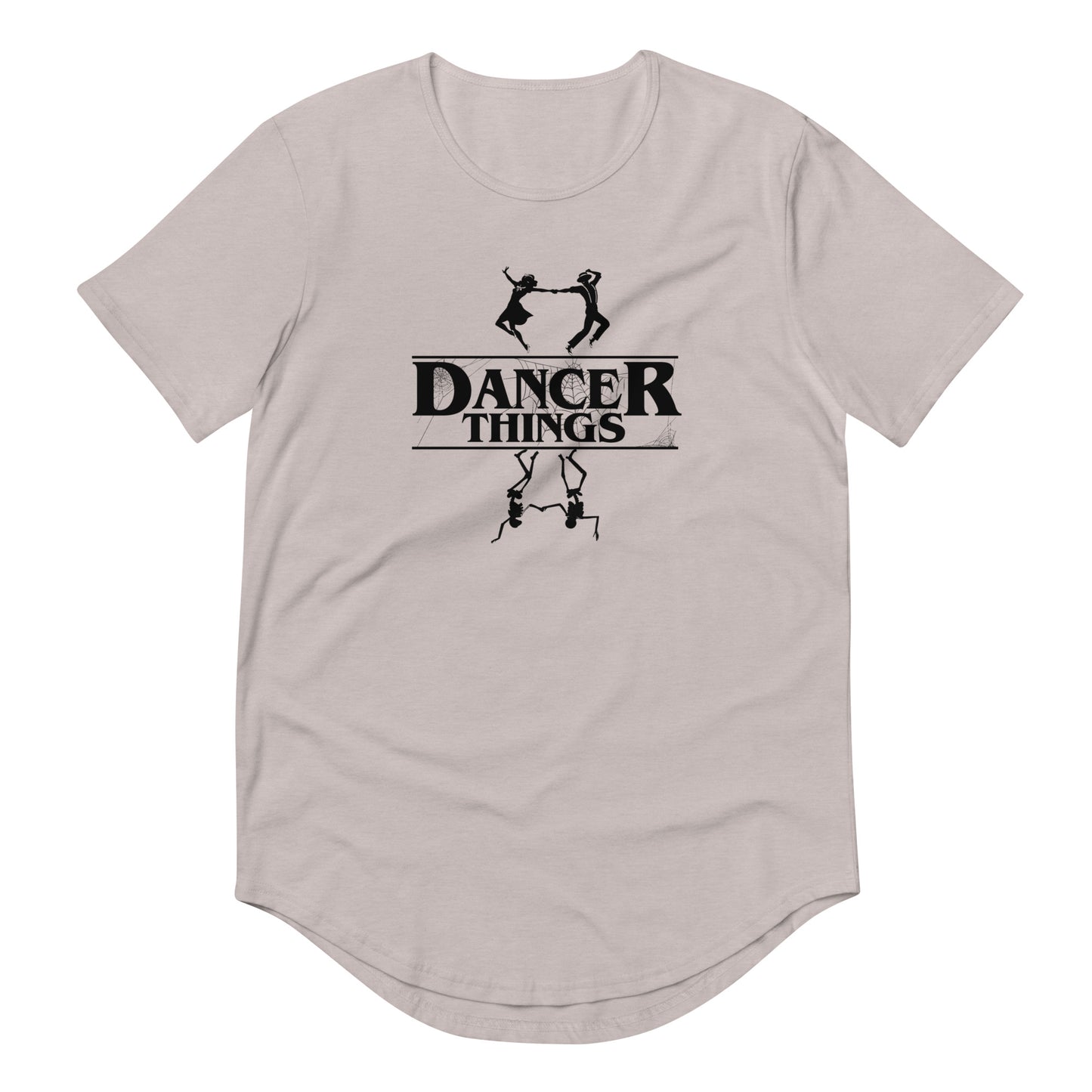 Dancer Things (Upside Down Halloween Edition) Curved Hem T-Shirt