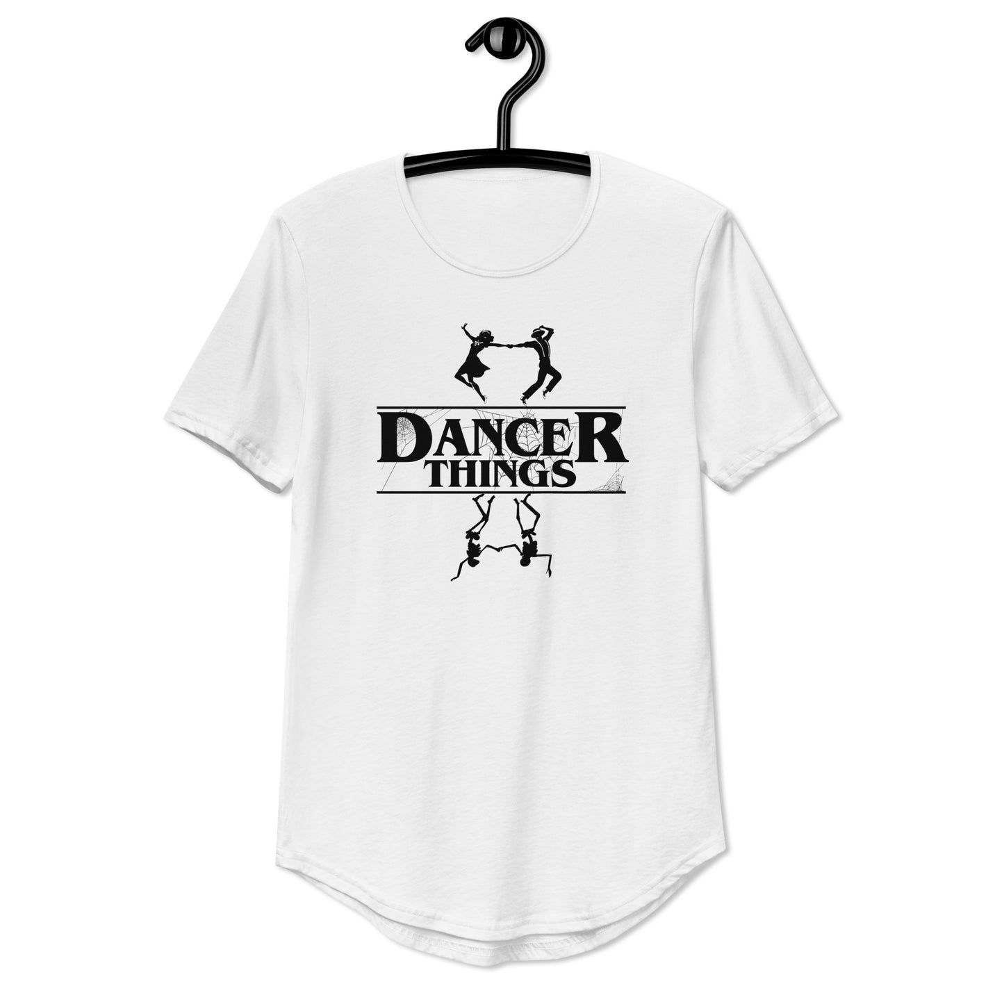 Dancer Things (Upside Down Halloween Edition) Curved Hem T-Shirt