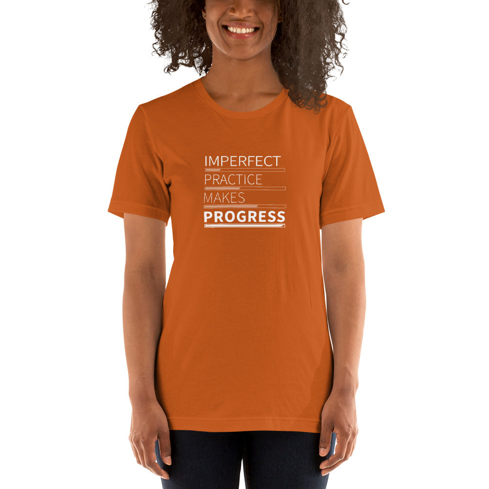 Imperfect Practice Makes Progress (Normal Soft T-Shirt)