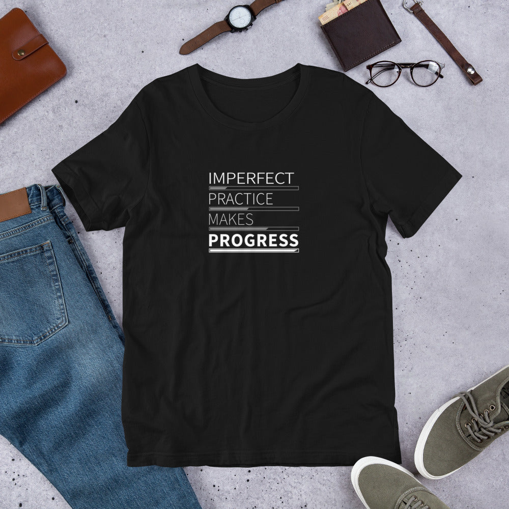 Imperfect Practice Makes Progress (Normal Soft T-Shirt)