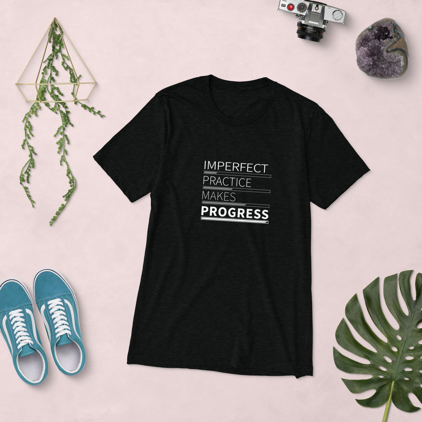 Imperfect Practice Makes Progress (Super Soft T-Shirt)