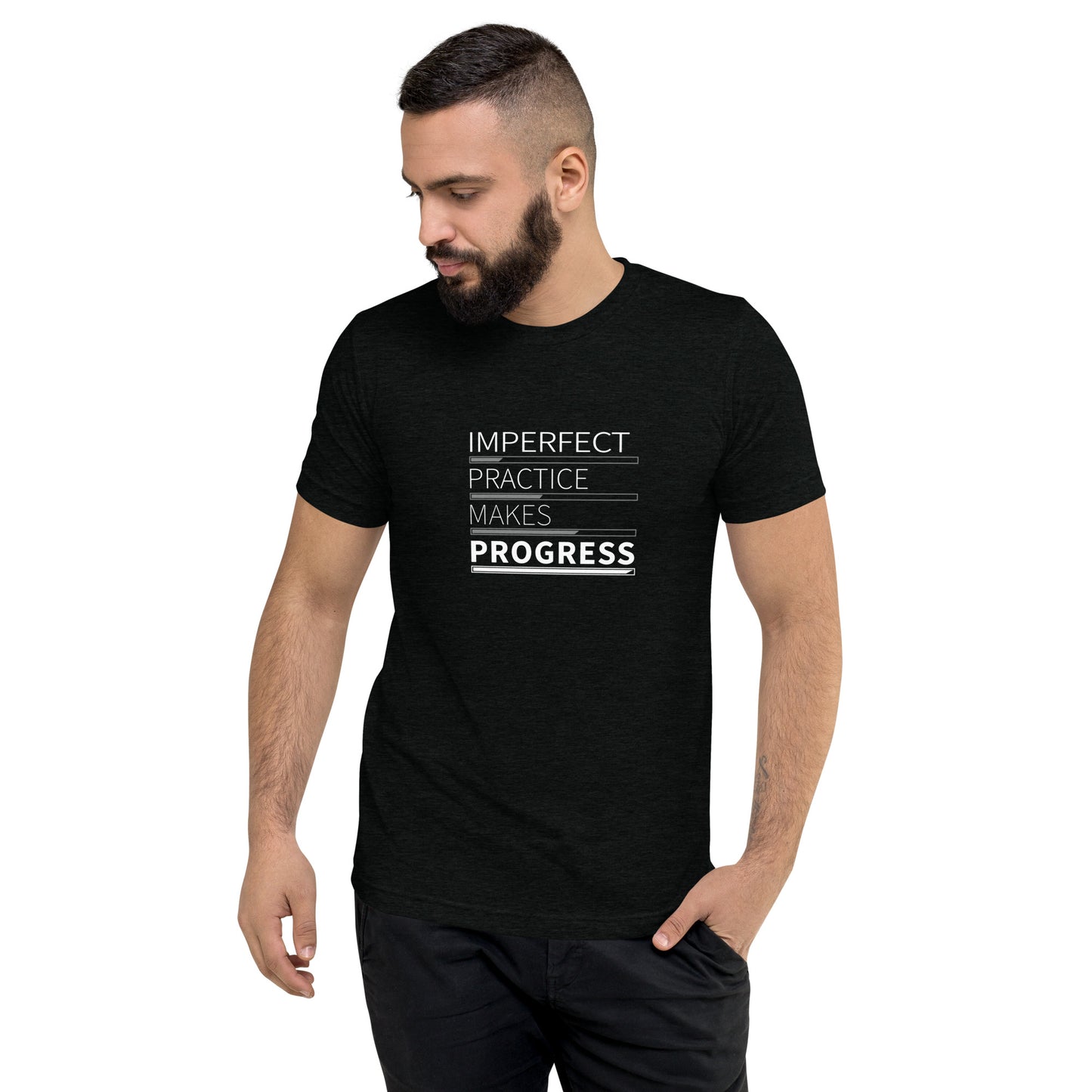 Imperfect Practice Makes Progress (Super Soft T-Shirt)