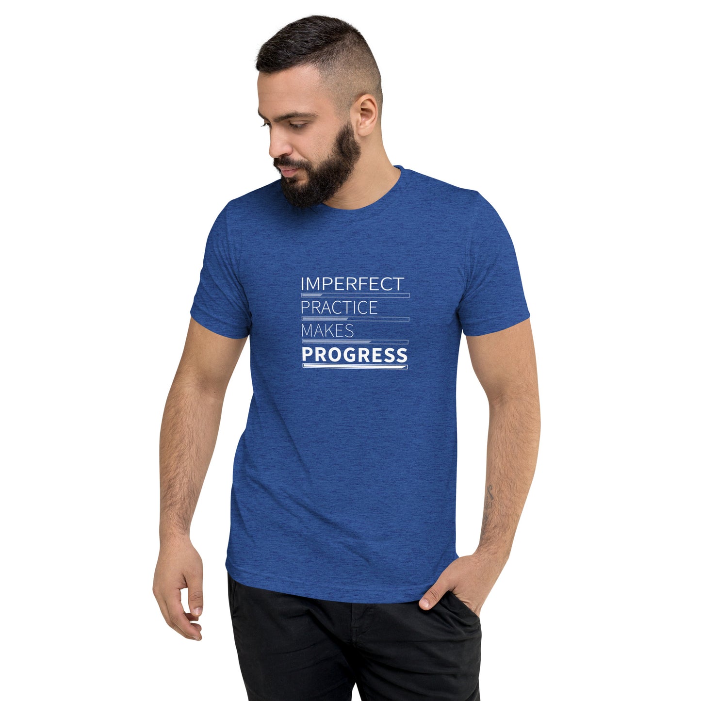 Imperfect Practice Makes Progress (Super Soft T-Shirt)