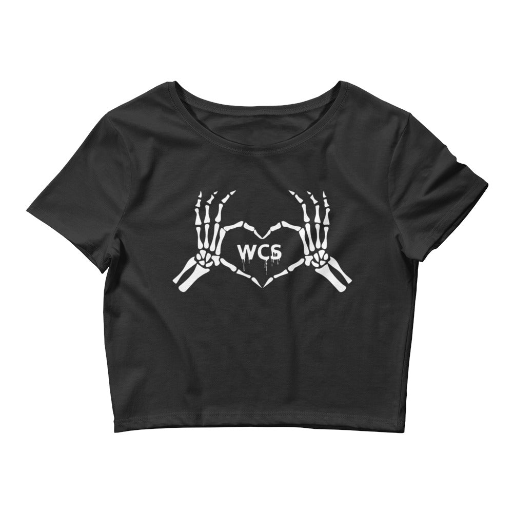 Skeleton <3 WCS Crop Tee