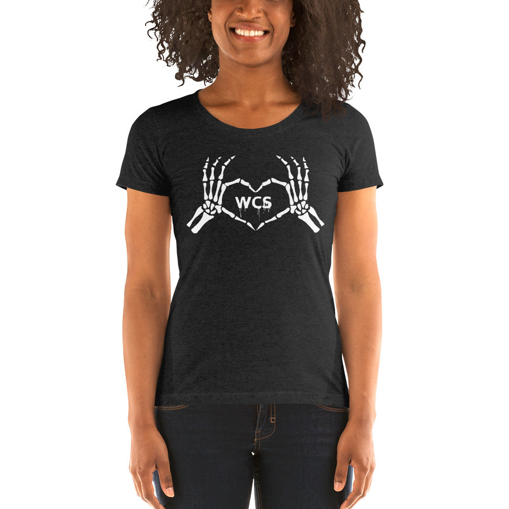 Skeleton <3 WCS Fitted T-Shirt